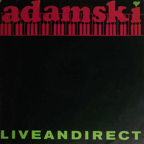 Adamski - Liveandirect - Adamski : Liveandirect (LP, Album) is available for sale at our shop at a great price. We have a huge collection of Vinyl's, CD's, Cassettes & other formats available for sale for music lovers - MCA Records - MCA Records - MCA Rec - Vinyl Record