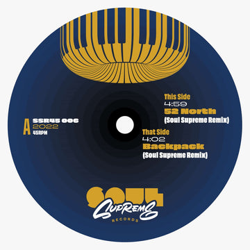 Gallowstreet - 52 North (Soul Supreme Remix) - Artists Gallowstreet, Shamis & Rebiere Genre Neo Soul, Hip-Hop Release Date 7 Oct 2022 Cat No. SSR45006 Format 7