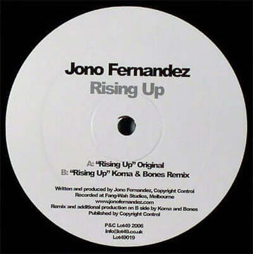 Jono Fernandez - Rising Up - Jono Fernandez : Rising Up (12