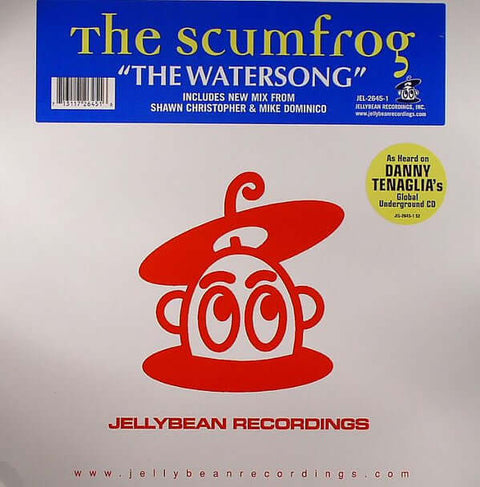 The Scumfrog - The Watersong - The Scumfrog : The Watersong (12") is available for sale at our shop at a great price. We have a huge collection of Vinyl's, CD's, Cassettes & other formats available for sale for music lovers - Jellybean Recordings - Jellyb - Vinyl Record