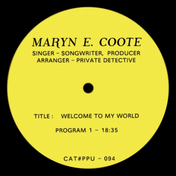 Maryn E Coote - Welcome To My World - Super soulful new PPU from Maryn Coote - Vinyl, LP, Album - Peoples Potential Unlimited - Peoples Potential Unlimited - Peoples Potential Unlimited - Peoples Potential Unlimited - Peoples Potential Unlimited Vinly Record