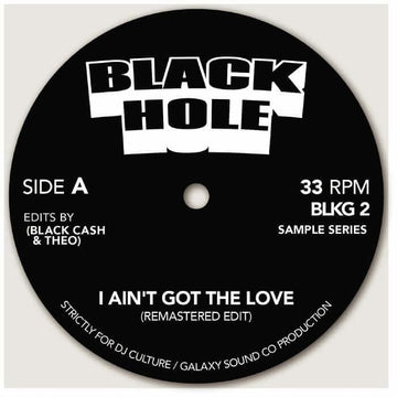 Black Cash & Theo - I Ain't Got The Love (Remastered Edit) - Artists Black Cash & Theo Genre Funk, Soul, Edits Release Date 1 Jan 2021 Cat No. BLKG 2 Format 7