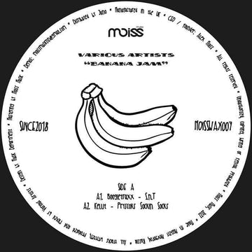 Various - Banana Jam - Artists Boogietraxx Kellit C Da Afro Groovemasta Genre Disco House, Edits Release Date 24 Feb 2023 Cat No. MOISSWAX 007 Format 12