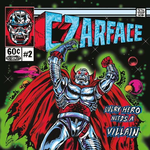 Czarface - Every Hero Needs A Villain - Artists Czarface Genre Hip-Hop, Reissue Release Date 1 Jan 2015 Cat No. BRK153LP Format 2 x 12" Vinyl - Brick Records - Brick Records - Brick Records - Brick Records - Vinyl Record