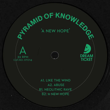 Pyramid Of Knowledge - A New Hope - Artists Pyramid Of Knowledge Genre Electro, Techno, Acid Release Date 17 Mar 2023 Cat No. DT014 Format 12
