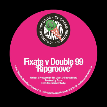Fixate v Double 99 - Ripgroove - Fixate v Double 99 - Ripgroove - We can exclusively announce that Ice Cream Records have signed the bootleg mix of Ripgroove by Fixate, which went viral when Sherelle dropped it during her Boiler Room... - Ice Cream Record Vinly Record