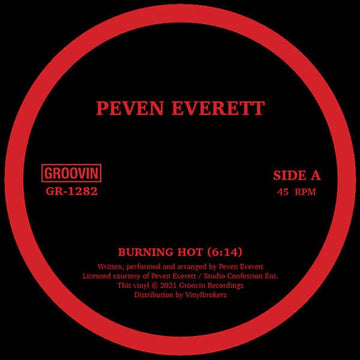 Peven Everett - Burning Hot (Vinyl) - Peven Everett - Burning Hot (Vinyl) - 