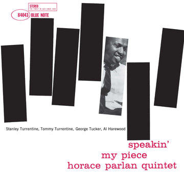 Horace Parlan - Speakin My Piece - Artists Horace Parlan Genre Jazz, Bop, Reissue Release Date 17 Feb 2023 Cat No. 4859550 Format 12
