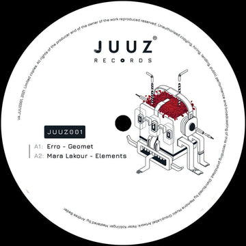 Various Artists - JUUZ001 (Vinyl) - Various Artists - JUUZ001 (Vinyl) - Vinyl only, including tracks from Erro, Mara Lakour, Clarkent, Silat Beksi. Vinyl, 12