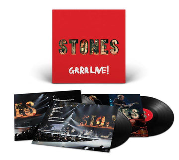 The Rolling Stones - Grrr! Live - Artists The Rolling Stones Genre Rock, Blues, Live Album Release Date 10 Feb 2023 Cat No. 4811568 Format 3 x 12