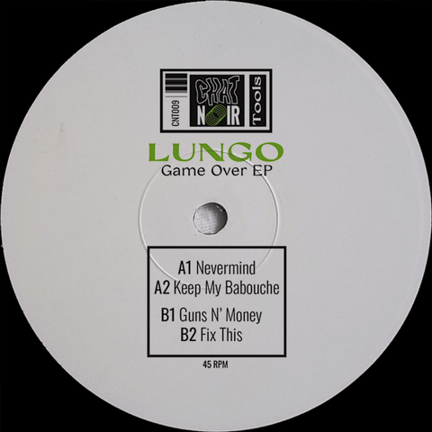Lungo - Game Over - Artists Lungo Genre House Release Date 31 Mar 2023 Cat No. CNT009 Format 12" Vinyl - Chat Noir Tools - Chat Noir Tools - Chat Noir Tools - Chat Noir Tools - Vinyl Record