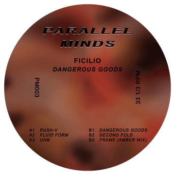 Ficilio - Dangerous Goods - Artists Ficilio Genre Techno, Dub, IDM Release Date 7 Oct 2022 Cat No. PM003 Format 12