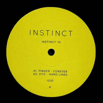 Various - 'Instinct 10' Vinyl - Artists Various Genre UK Garage Release Date 1 Jan 2020 Cat No. I010 Format 12