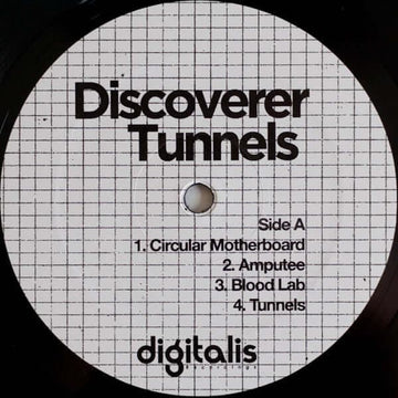 Discoverer - Tunnels - Artists Discoverer Genre Downtempo, Synth, Ambient Release Date 1 Nov 2012 Cat No. DIGIV044 Format 12