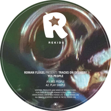 Roman Flugel - Yes People - Artists Roman Flugel Genre Techno Release Date 29 Jul 2022 Cat No. REKIDS204 Format 12
