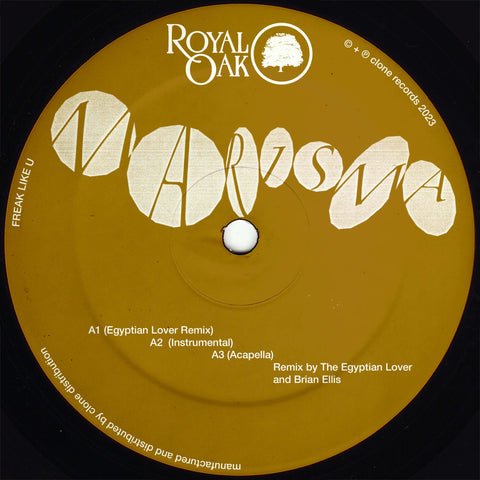 Masarima - Freak Like U Remixes 1 - Artists Masarima Genre House, Electro, Breaks Release Date 5 May 2023 Cat No. Royal048re1 Format 12" Vinyl - Clone Royal Oak - Clone Royal Oak - Clone Royal Oak - Clone Royal Oak - Vinyl Record