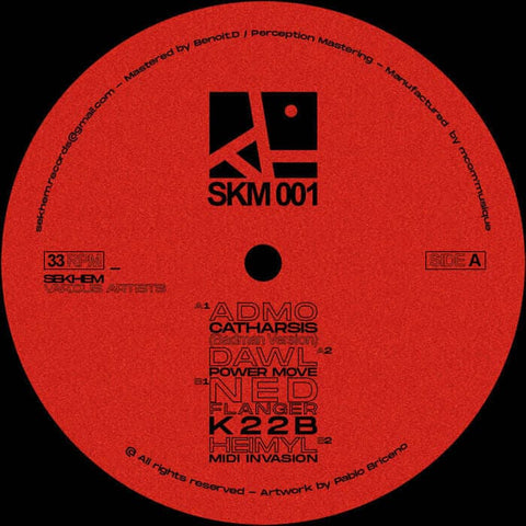 Various Artists - SKM001 [Ltd. 200 Copies] (Vinyl) - Various Artists - SKM001 [Ltd. 200 Copies] (Vinyl) - Vinyl, 12", EP - Sekhem - Sekhem - Sekhem - Sekhem - Vinyl Record