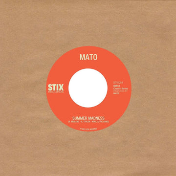 Mato - Summer Madness / Use Me - Artists Mato Genre Reggae, Cover Release Date 1 Jan 2021 Cat No. STIX054 Format 7