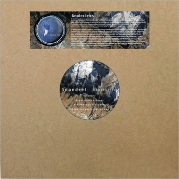 Spandrel - 'Geolectrics' Vinyl - Artists Spandrel Genre Tech House Release Date 7 Oct 2022 Cat No. TERRAFIRM 7 Format 12