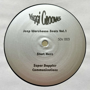 Veggie Grooves – Jeep Warehouse Beats Vol 1 - Originally released in 1993 by Hani AlBader on his first label Super Doppler Communications. It was primitively programed on 8track sequencer then recorded on a 4... - Super Doppler Communications - Super Dopp Vinly Record