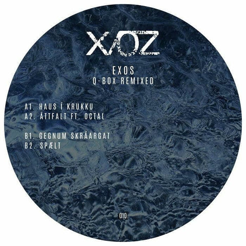 Exos - Q Box Remixed - Artists Exos Genre Dub Techno Release Date 28 January 2022 Cat No. XOZ 010 Format 2 x 12" Vinyl - X/OZ - X/OZ - X/OZ - X/OZ - Vinyl Record