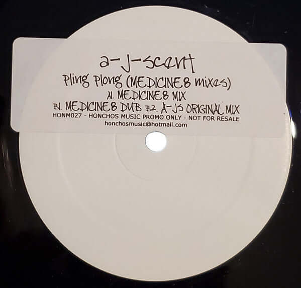 A - J - Scent - Pling Plong (Medicine8 Mixes) Vinyl