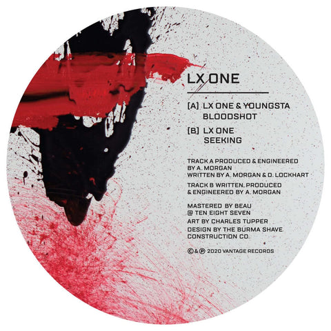 LX One & Youngsta - Bloodshot / LX One - Seeking (Vinyl) - LX One & Youngsta - Bloodshot / LX One - Seeking (Vinyl) - Vinyl, 12", EP - Vantage Records - Vantage Records - Vantage Records - Vantage Records - Vinyl Record