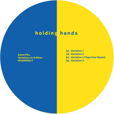 Adam Pits - Variations In A Minor EP Vinyl - Vinyl Record