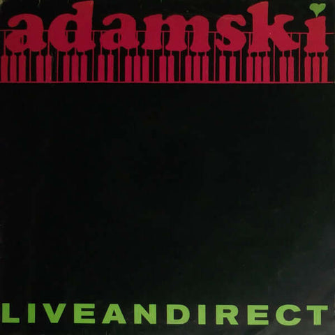 Adamski - Liveandirect Vinyl - Vinyl Record