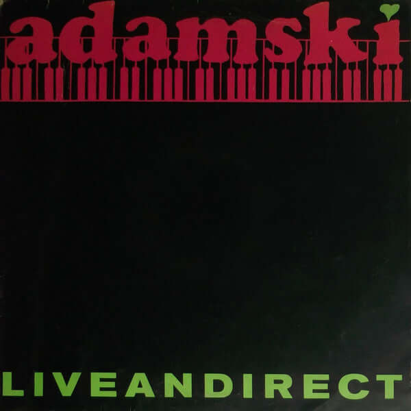 Adamski - Liveandirect Vinyl