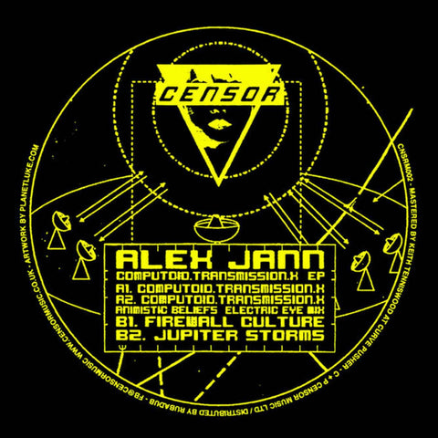 Alex Jann - Computoid Transmission X Vinyl - Vinyl Record