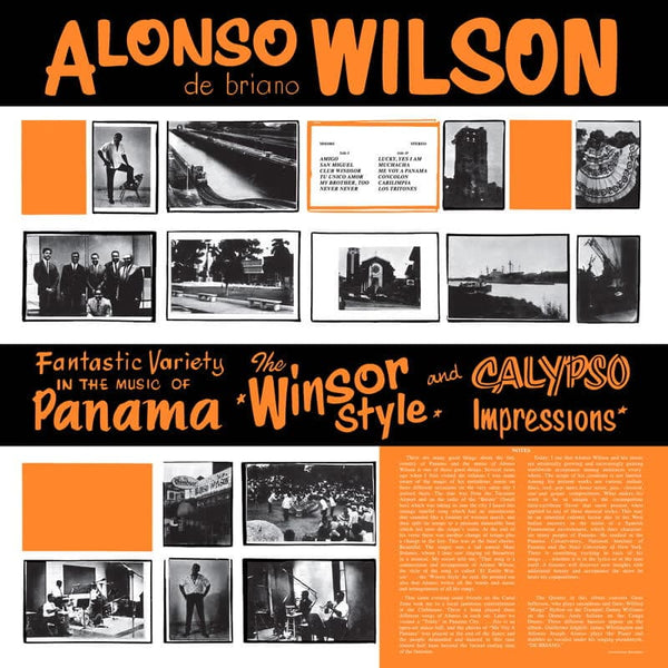 Alonso Wilson De Briano - Fantastic Variety In The Music Of Panama - The Winsor Style And Calypso Impressions Vinyl