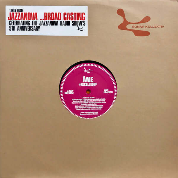 Âme / Agora Rhythm - Excelsior / My Vision Vinyl