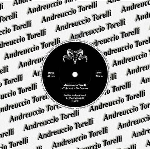 Andreuccio Torelli - This Is Not A Game Vinyl - Vinyl Record