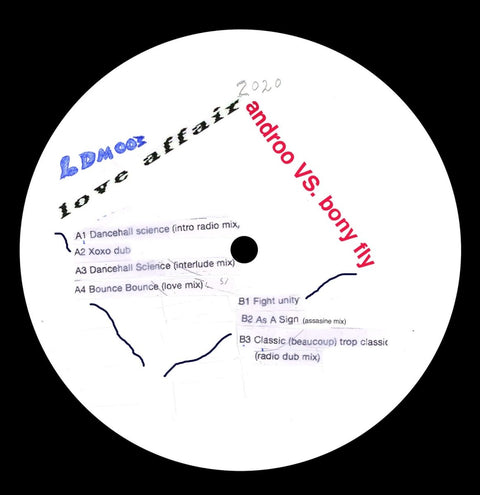 Androo & Bony Fly - Love Affair Vinyl - Vinyl Record
