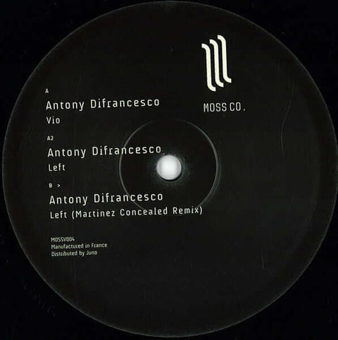 Antony Difrancesco - Vio Vinyl - Vinyl Record