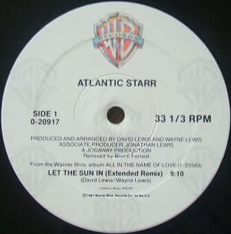Atlantic Starr - Let The Sun In Vinyl