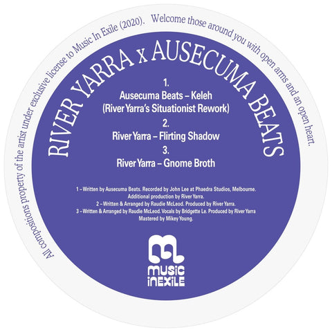 Ausecuma Beats x River Yarra – Keleh (River Yarra's Situationist Rework) Vinyl - Vinyl Record
