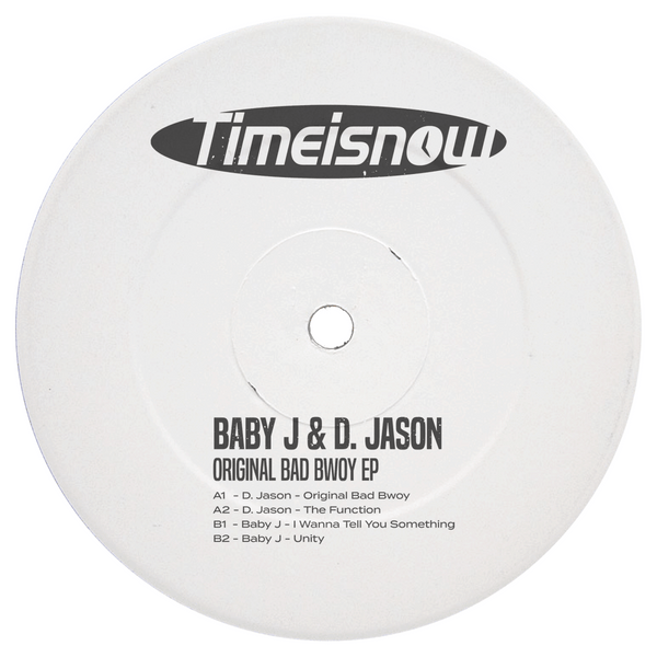 Baby J / D Jason - Original Bad Bwoy EP (PRE - ORDER) Vinyl