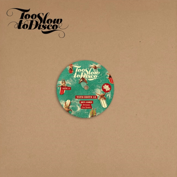 Ben Jamin - Too Slow To Disco Edits 13 Vinyl
