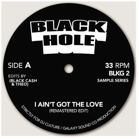 Black Cash & Theo - I Ain't Got The Love (Remastered Edit) Vinyl - Vinyl Record