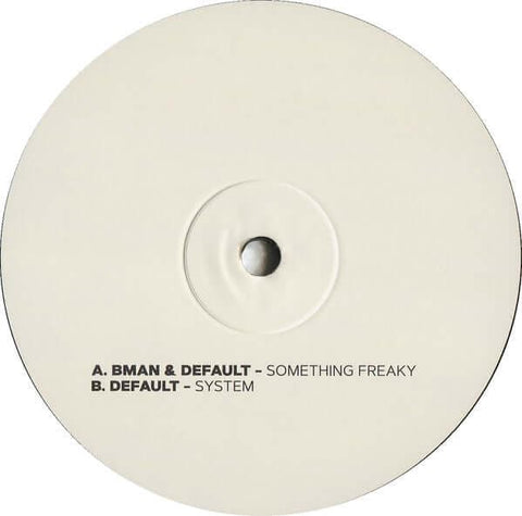 Bman & Default - Something Freaky Vinyl - Vinyl Record