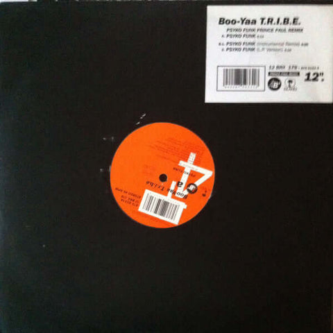 Boo - Yaa T.R.I.B.E. - Psyko Funk (Remix) Vinyl - Vinyl Record