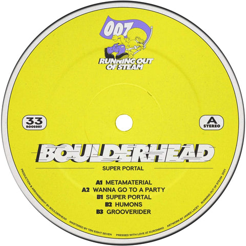 Boulderhead - Super Portal Vinyl - Vinyl Record