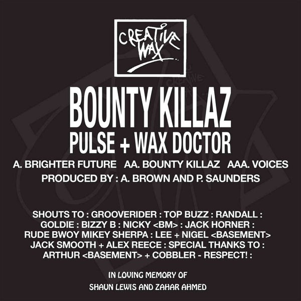 Bounty Killaz (Pulse & Wax Doctor) - Brighter Future / Bounty Killaz / Voices Vinyl