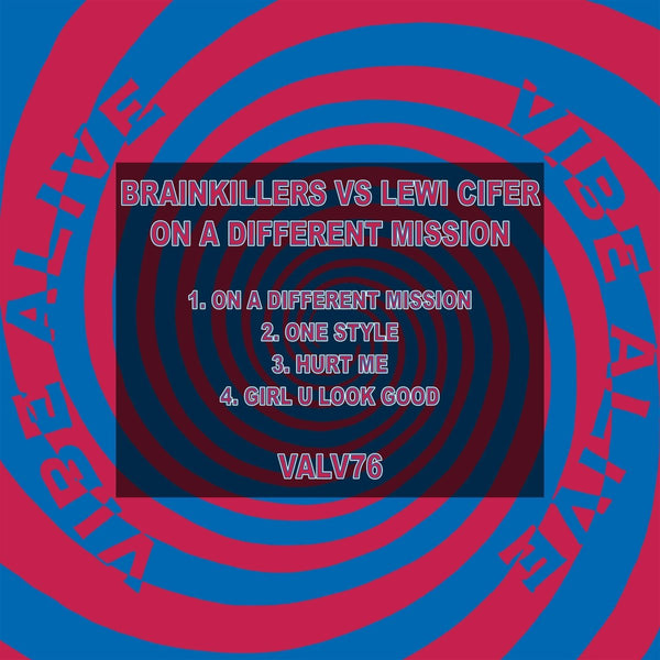 Brainkillers & Lewi Cifer - On A Different Mission Vinyl