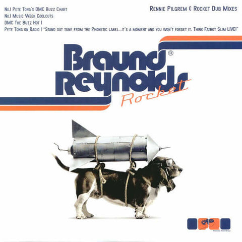 Braund Reynolds - Rocket (Rennie Pilgrem & Rocket Dub Mixes) Vinyl - Vinyl Record