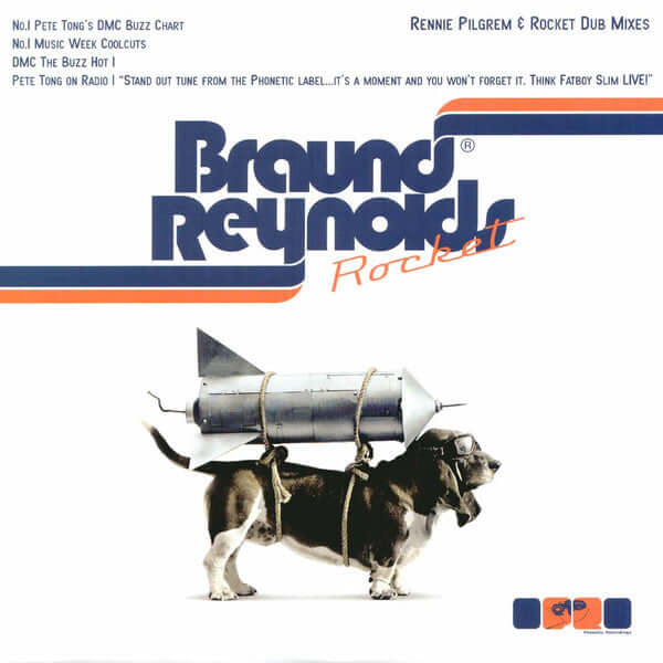 Braund Reynolds - Rocket (Rennie Pilgrem & Rocket Dub Mixes) Vinyl
