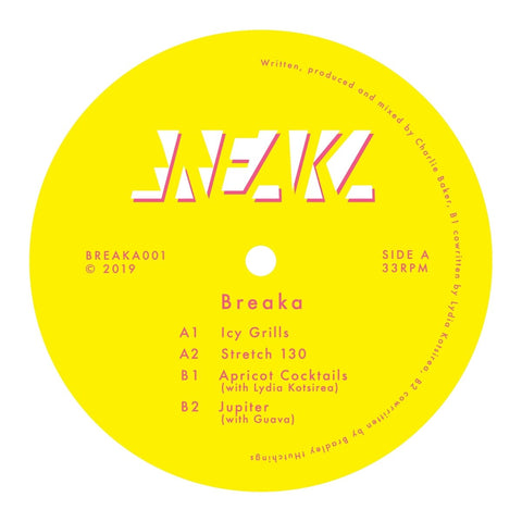 Breaka - 'Breaka 001' Vinyl Vinyl - Vinyl Record