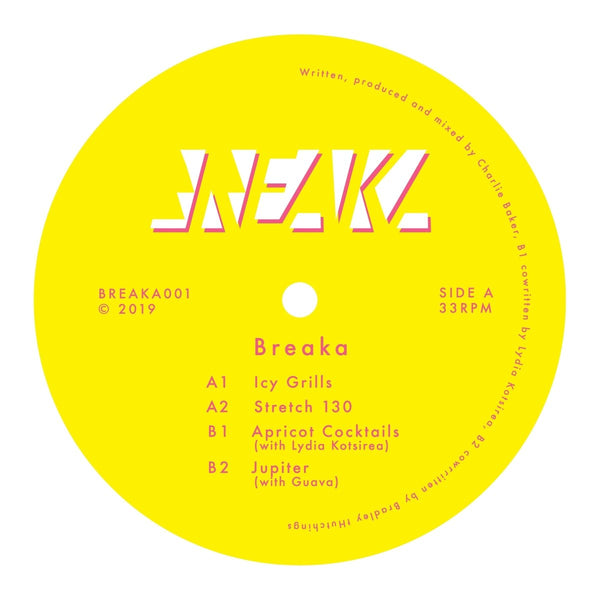 Breaka - 'Breaka 001' Vinyl Vinyl